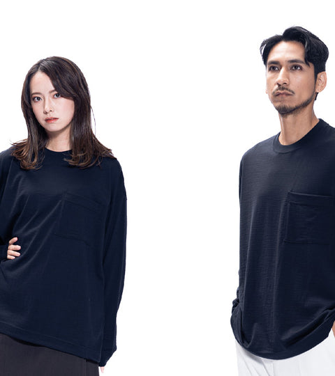 夏から秋の快適スタイル!長袖Tシャツで季節を楽しもう