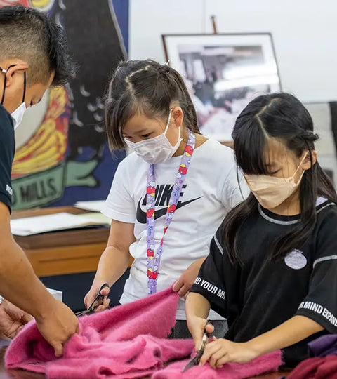 ウール製品の選別体験・実証実験イベントレポートをお届けします