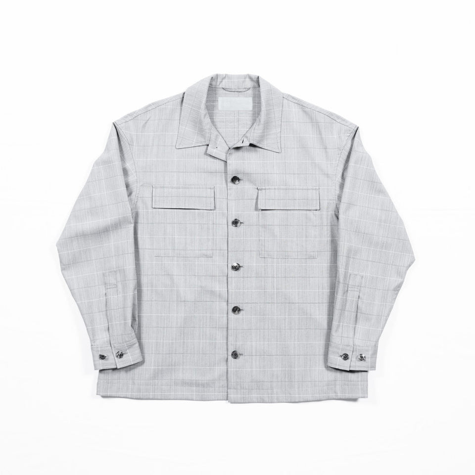 ピュアウール シャツジャケット / Super140's