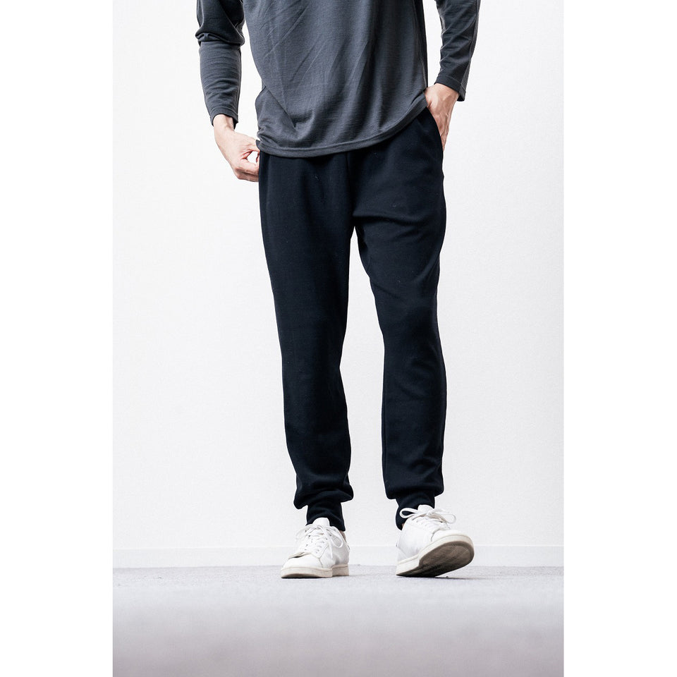 23時間を快適にする スーパーメリノ スウェットパンツ  (ウォッシャブルウール)