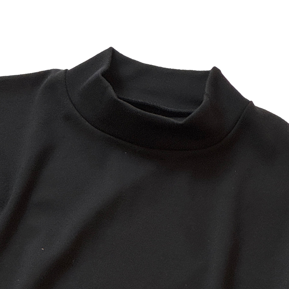 スーパーメリノ モックネックカットソー(ウォッシャブルウール)