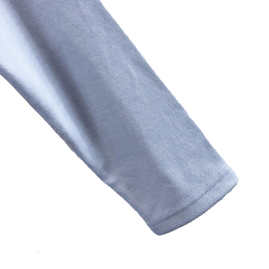 スーパーメリノ モックネックカットソー(ウォッシャブルウール)