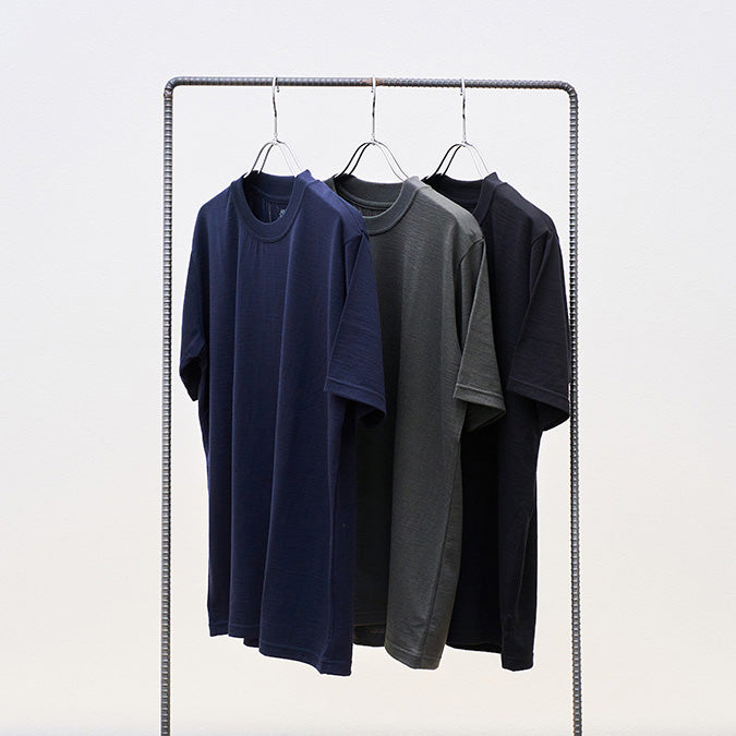 ◆JIL SANDER◆ メリノウール Tシャツ ナチュラル maido-selection_298-017