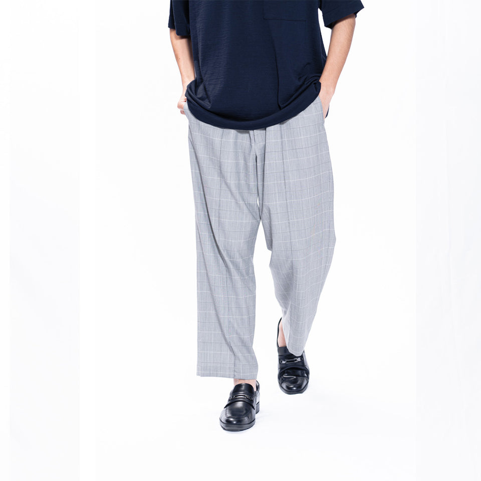 ピュアウール ワイドパンツ / Super140's