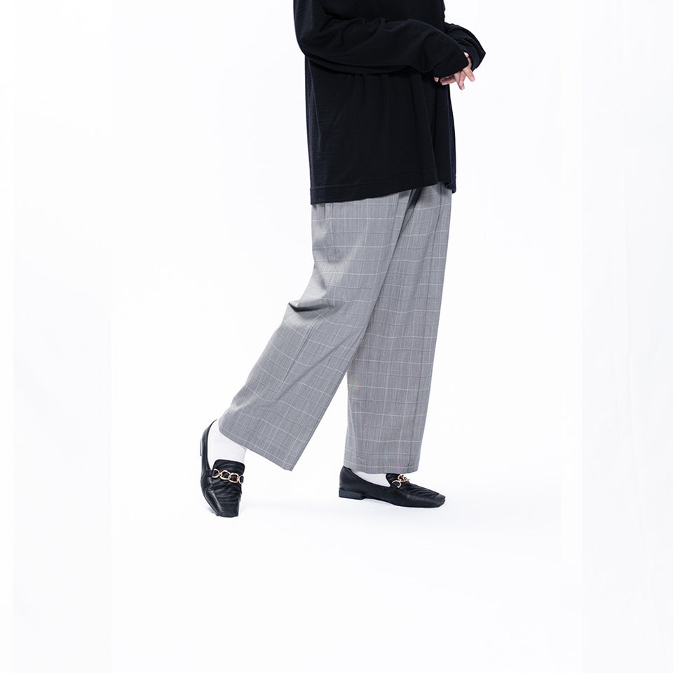 ピュアウール ワイドパンツ / Super140's