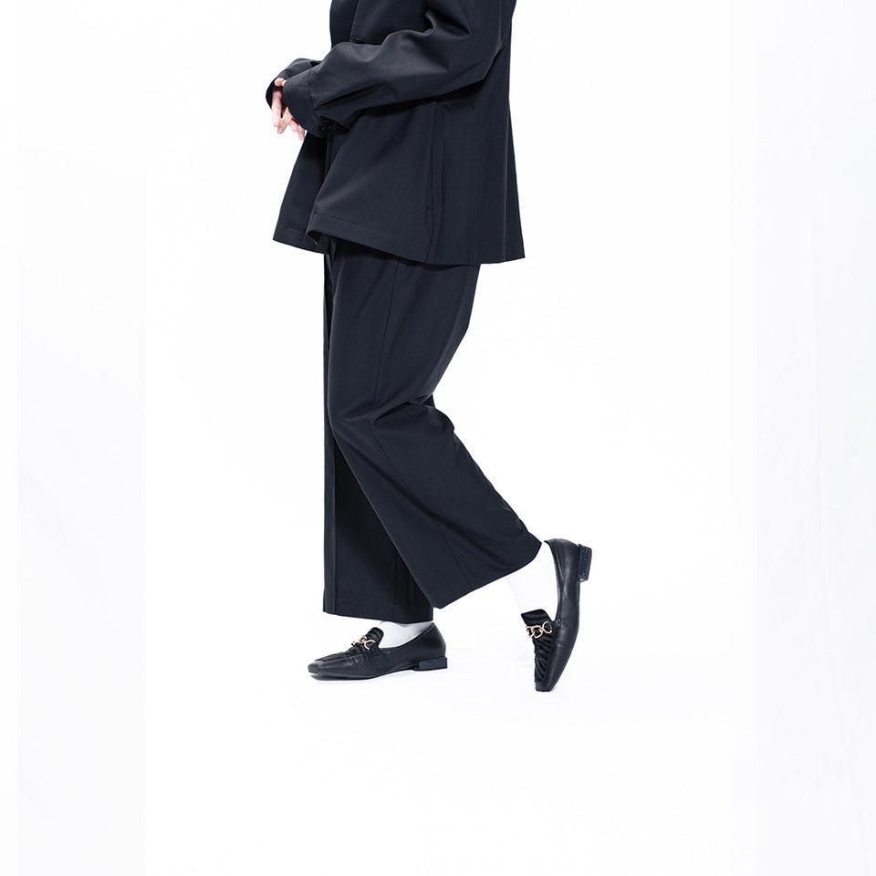 ピュアウール ワイドパンツ / Super140's