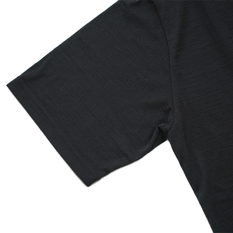 23時間を快適にする メリノウール ショートスリーブ Tシャツ 2025  Super140’s  /  ウォッシャブル