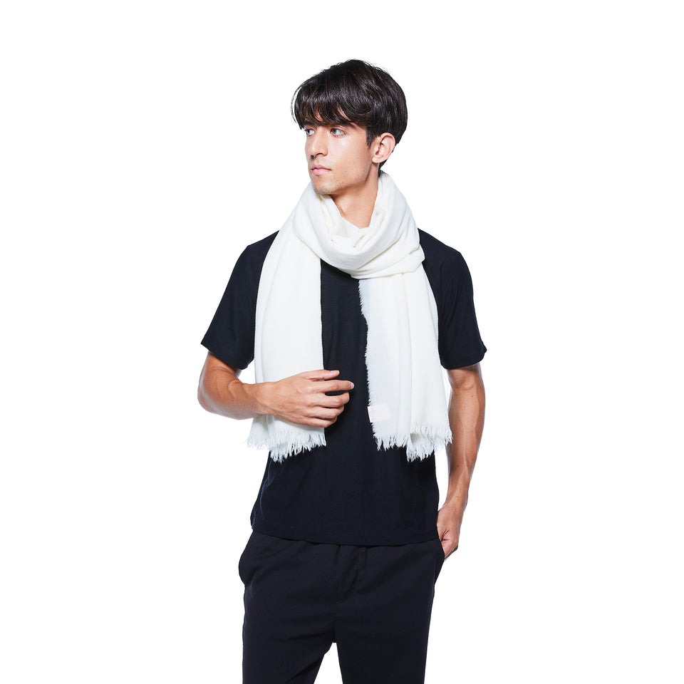 シングルオリジン・メリノストールL(エクリュホワイト)