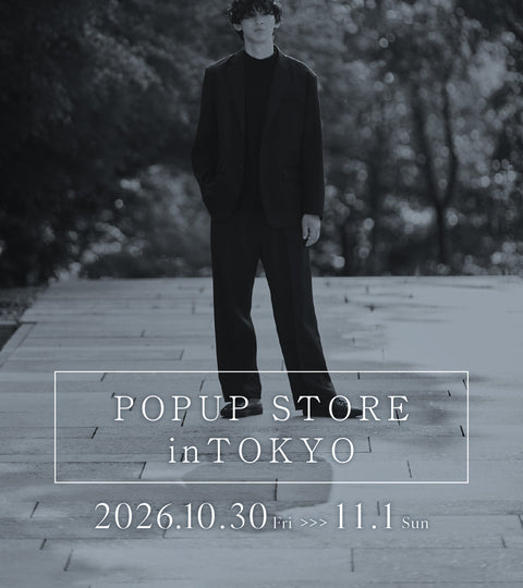 MITSUBOSHI 1887 東京POPUPを開催いたします。　10月30日（金）～11月1日（日）