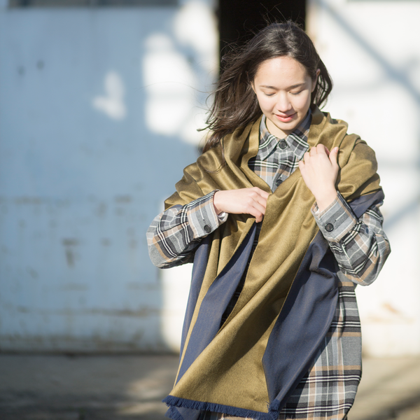 それどこで買ったの?」と聞かれる、一目で上質とわかる最高のストール それどこで買ったの?」と聞かれる、一目で上質とわかる最高のストール