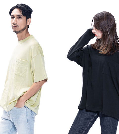 これからの季節におすすめ、メリノTシャツ