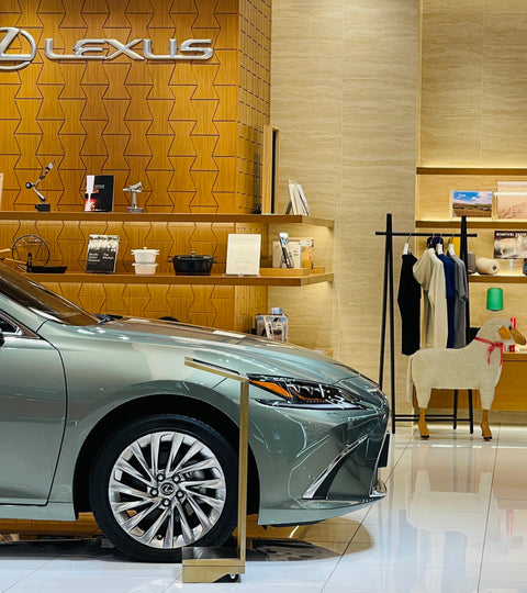 「LEXUS MEETS...」にて、MITSUBOSHI 1887が展示されています