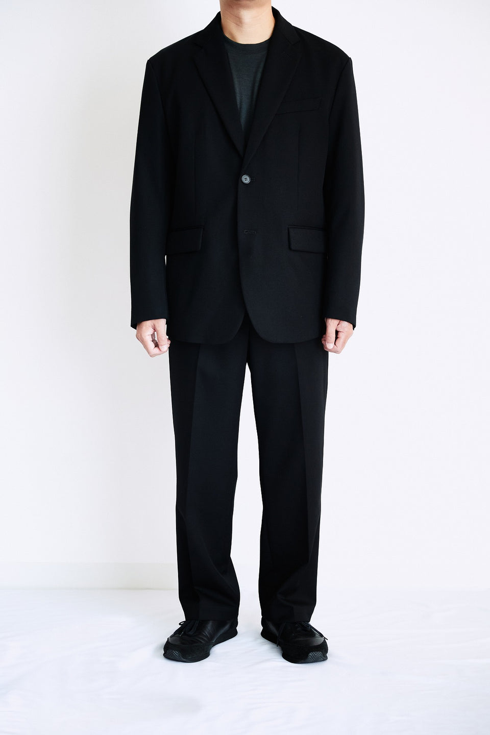 【11月上旬発送予定】 ウールギャバジン テーラードジャケット