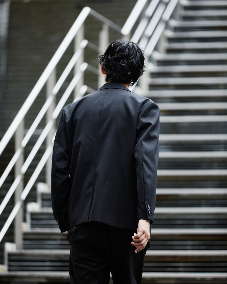 【11月上旬発送予定】 ウールギャバジン テーラードジャケット