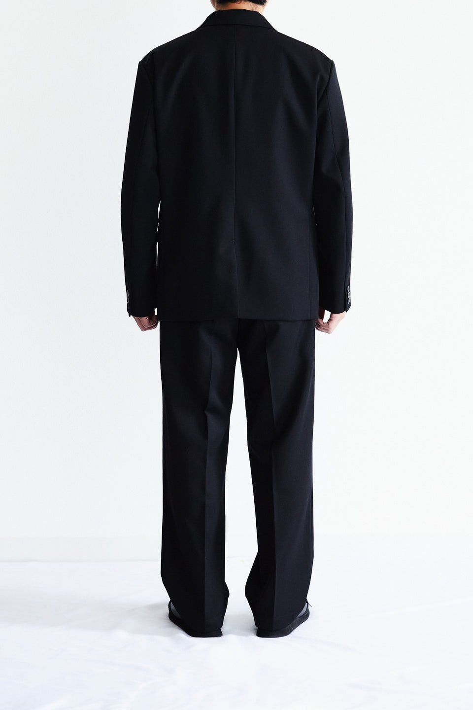 【11月上旬発送予定】 ウールギャバジン テーパードパンツ