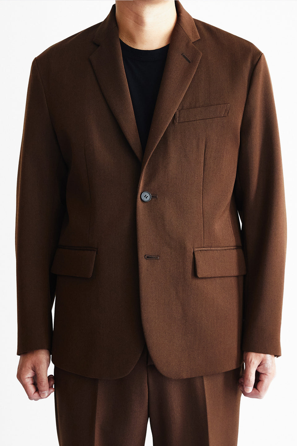 【11月上旬発送予定】 ウールギャバジン テーラードジャケット