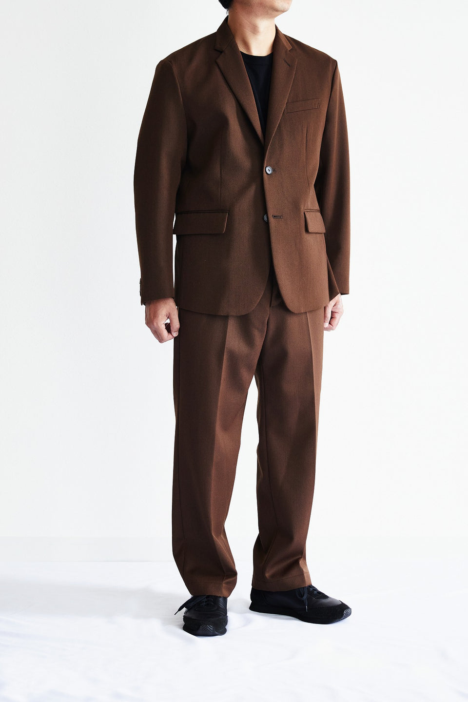 【11月上旬発送予定】 ウールギャバジン テーラードジャケット