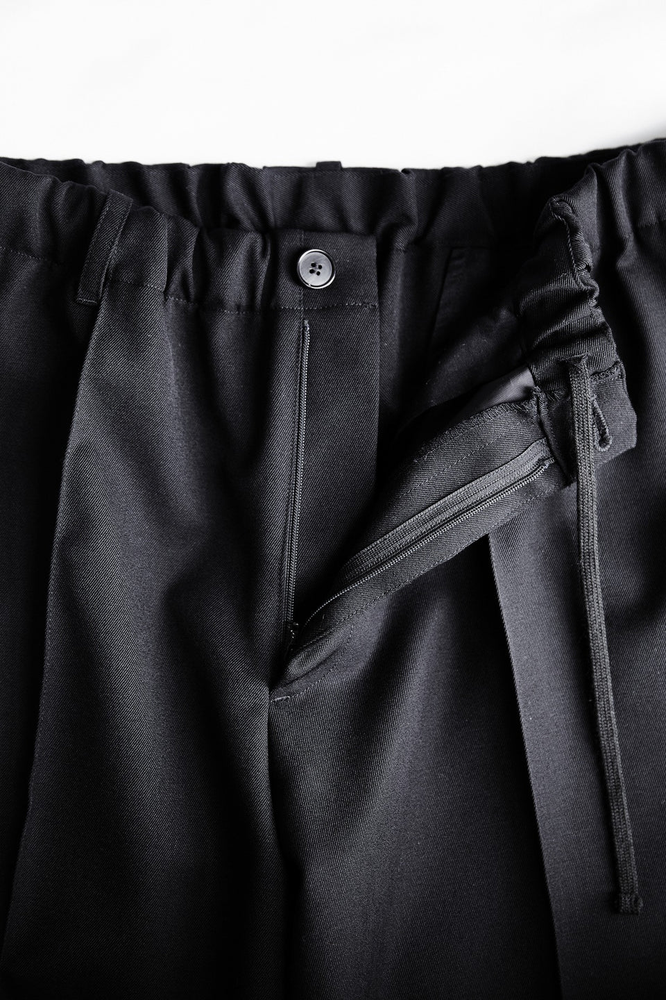 【11月上旬発送予定】ウールギャバジン ワイドパンツ