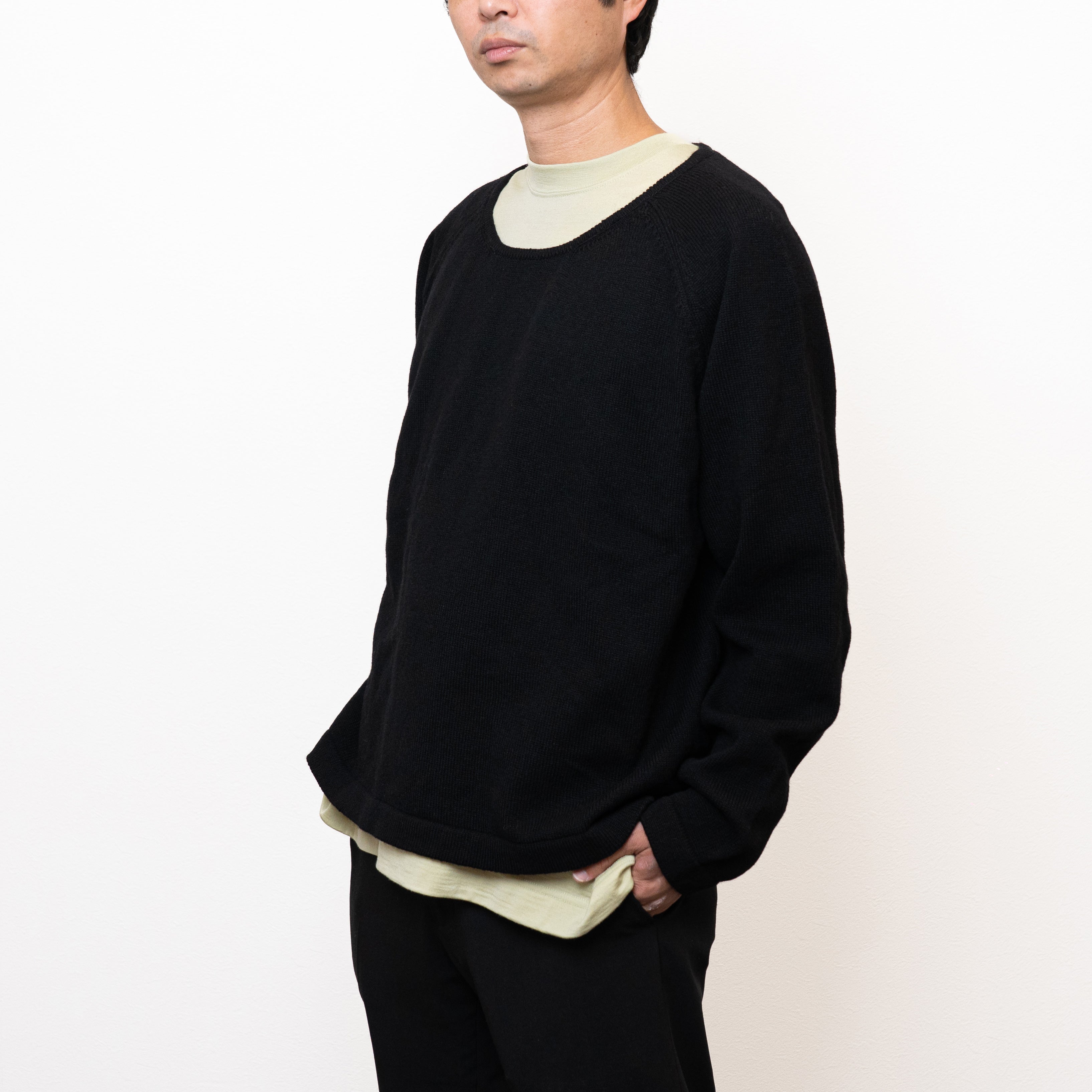 最終値下　24AW完売新作新品未使用タグ無:ブリーフィング セーター 黒M 買えないセーター＆ブランケット【ReBirthWOOL】 – MITSUBOSHI 1887