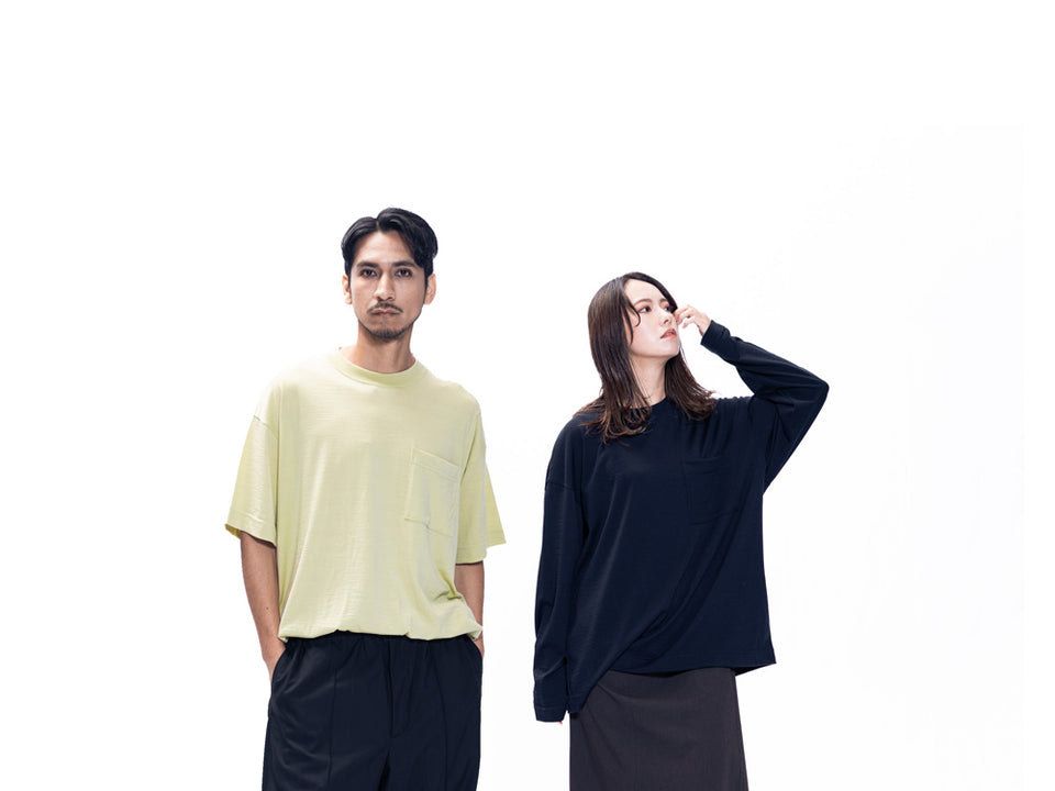 メリノウール<span class="SP-HIDE"> <br></span>Tシャツ 2023