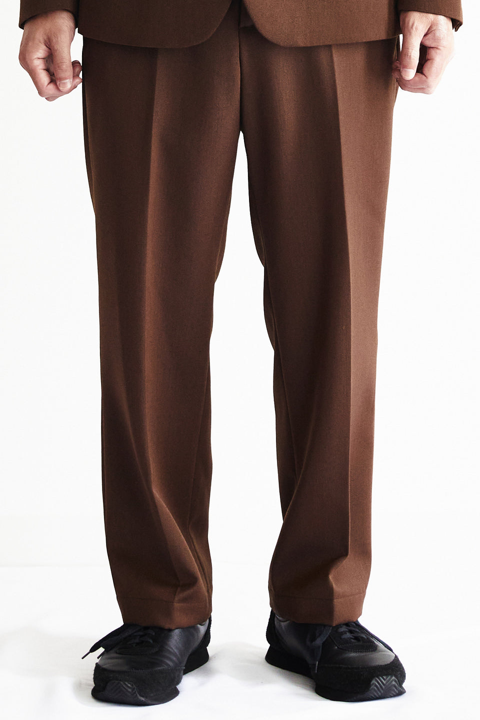 【11月上旬発送予定】 ウールギャバジン テーパードパンツ