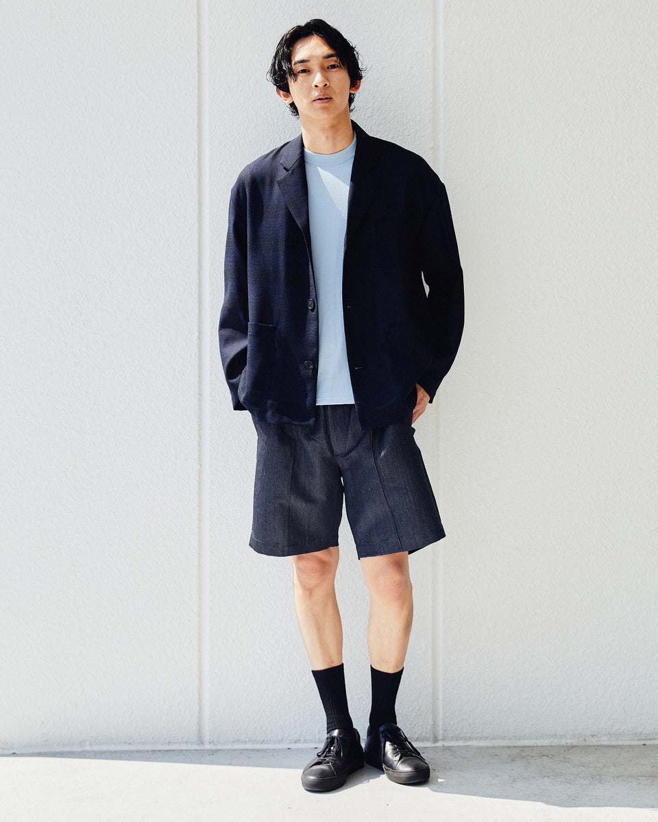 メッシュウール・ライトジャケット