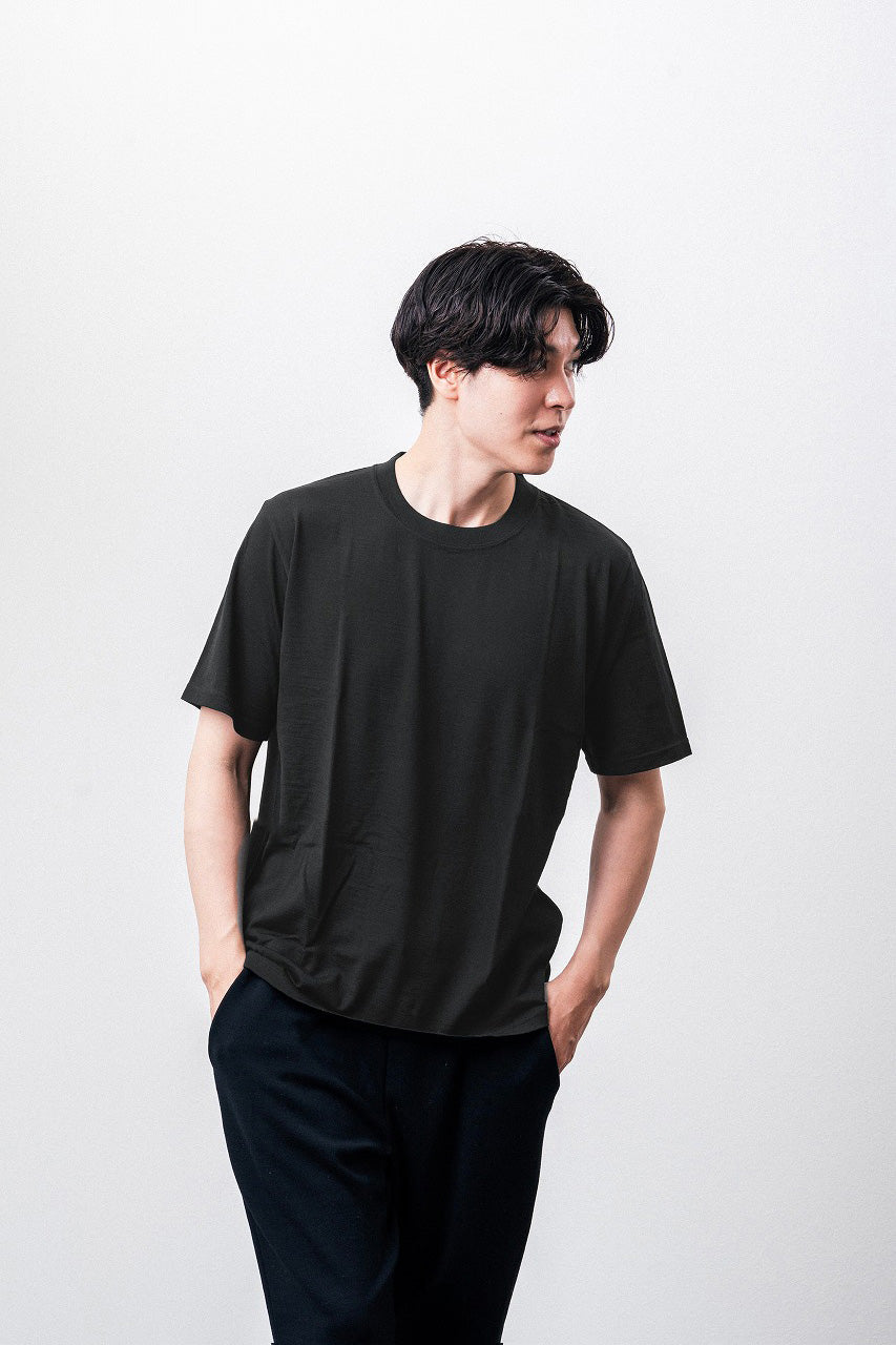 【6月下旬～末発送予定】23時間を快適にする メリノウール ショートスリーブ Tシャツ 2025  Super140’s  /  ウォッシャブル