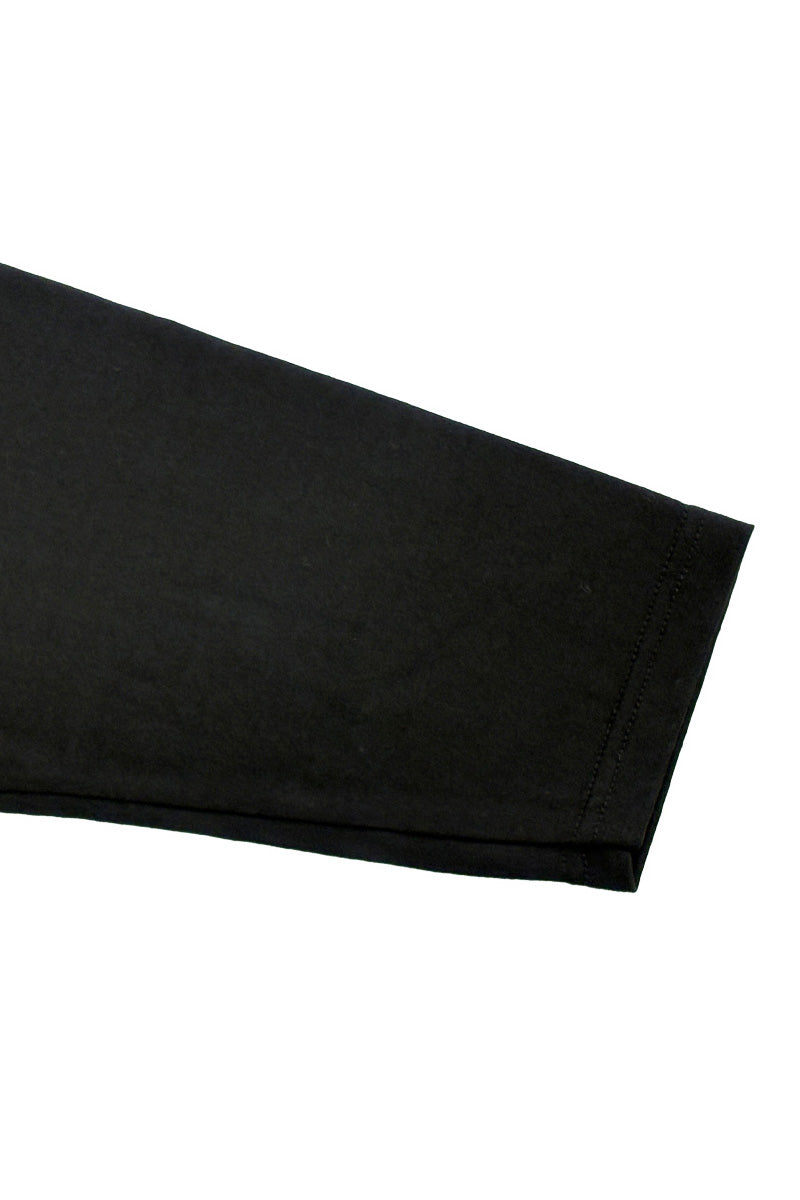 Super140's メリノウール モックネックロングスリーブTシャツ 2026  / ウォッシャブル