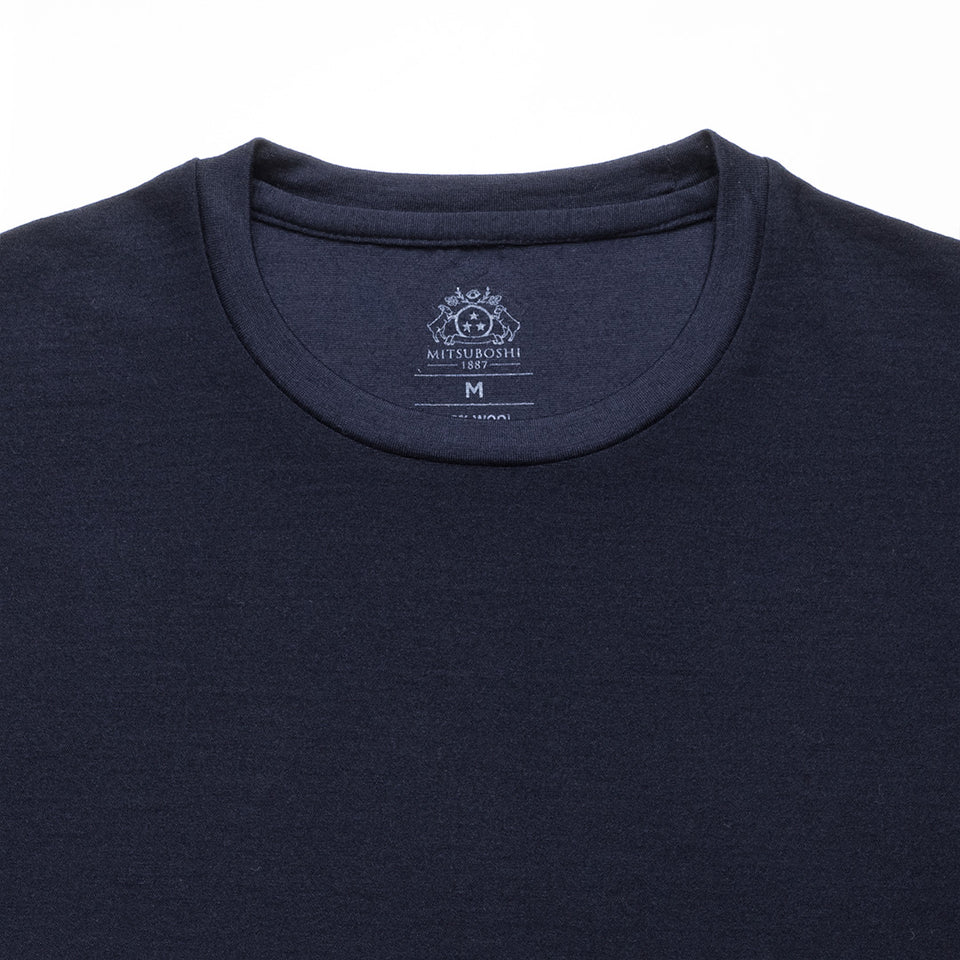 メリノ・ビッグシルエット・Tシャツ（ユニセックス Super140's）