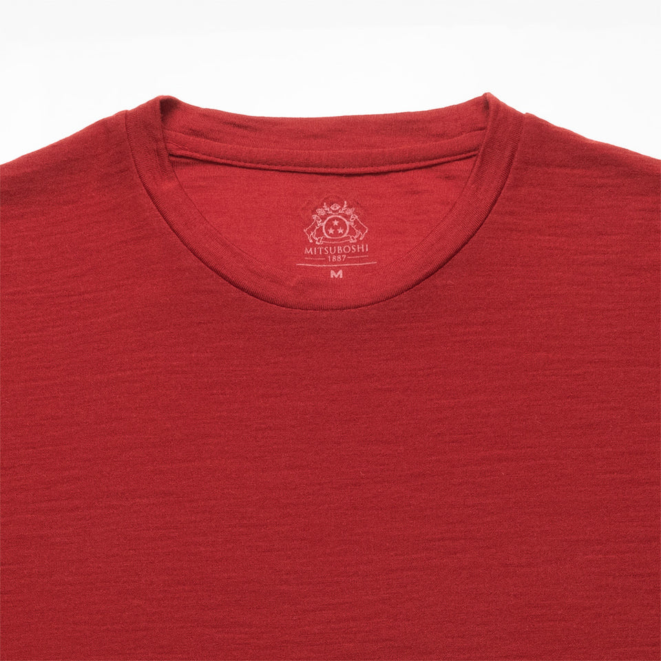 メリノ・ビッグシルエット・Tシャツ（ユニセックス Super140's）