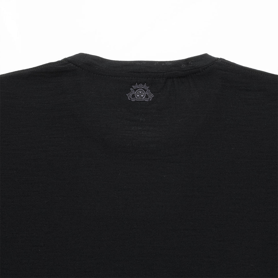 23時間を快適にする メリノロングTシャツ （長袖  ロンT クルーネック Super140's）