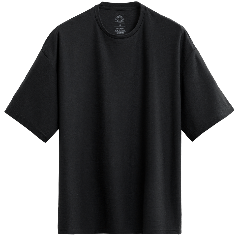 メリノ・ビッグシルエット・Tシャツ（ユニセックス Super140's）