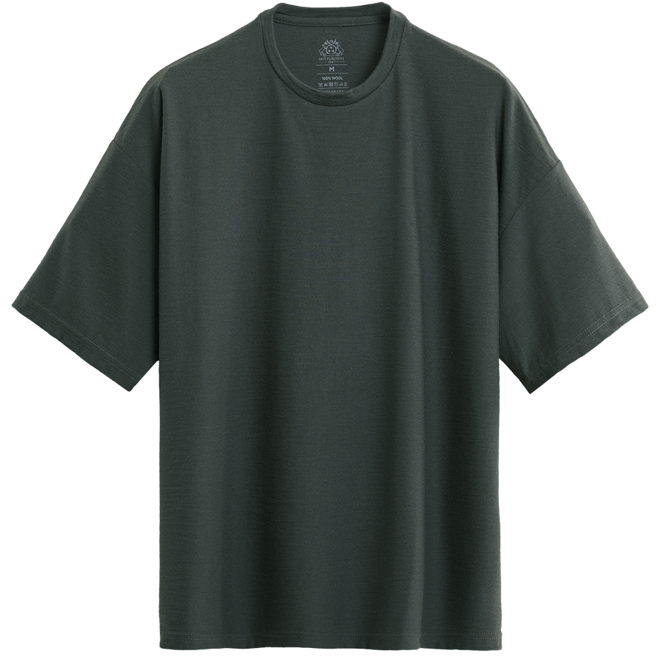 メリノ・ビッグシルエット・Tシャツ（ユニセックス Super140's）