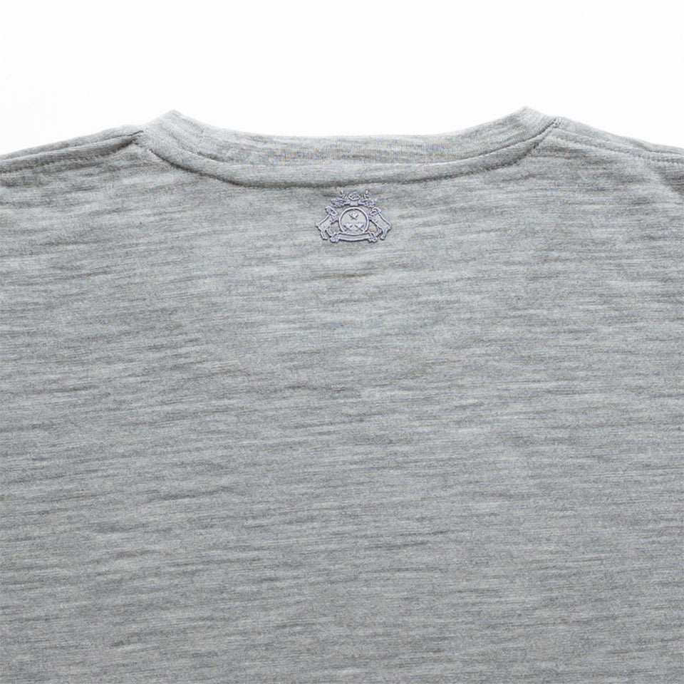 23時間を快適にするメリノTシャツ  2枚セット（Vネック Super140's）
