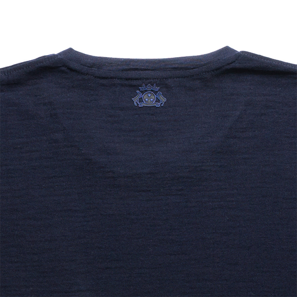 23時間を快適にするメリノTシャツ  2枚セット（Vネック Super140's）
